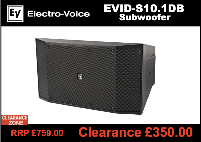 Electro-Voice EVID S10.1DB Subwoofer